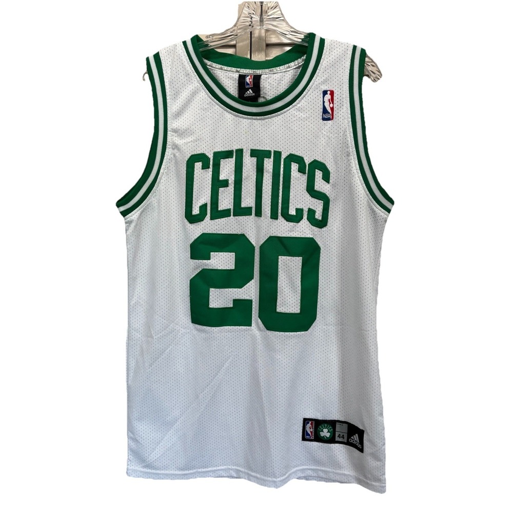 Adidas NBA Boston Celtics Jersey Tank Sz‎ 44 #20 Ray Allen Swingman Embroidered